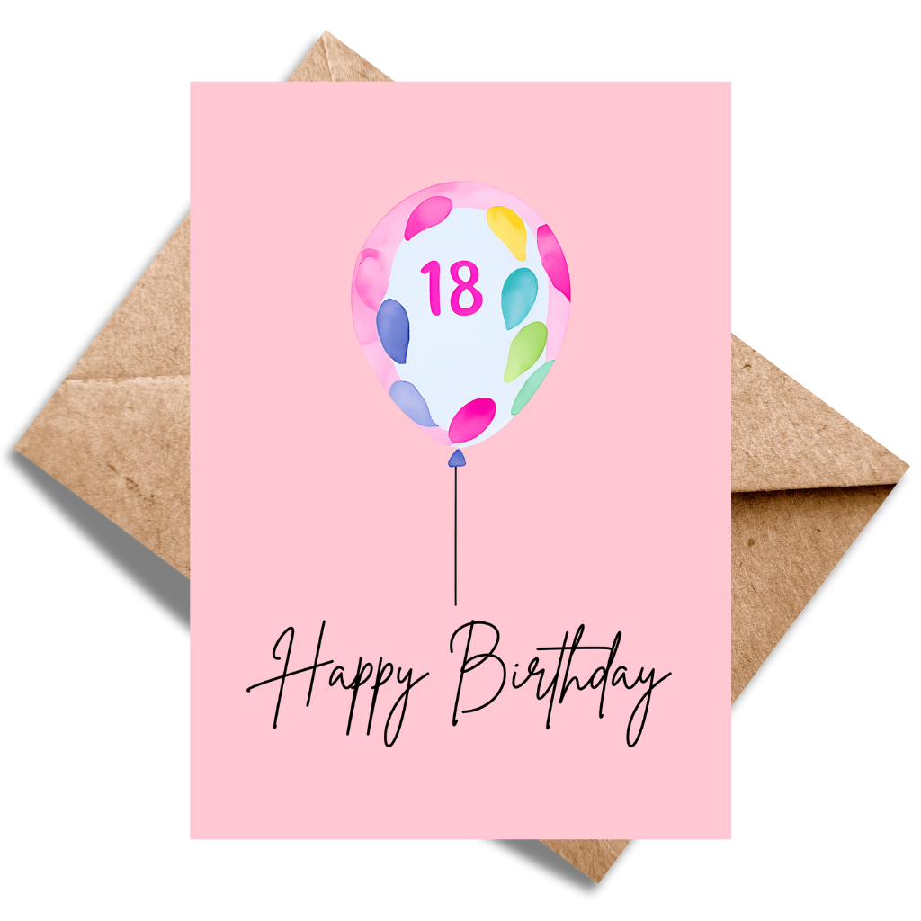 18th Birthday Pink