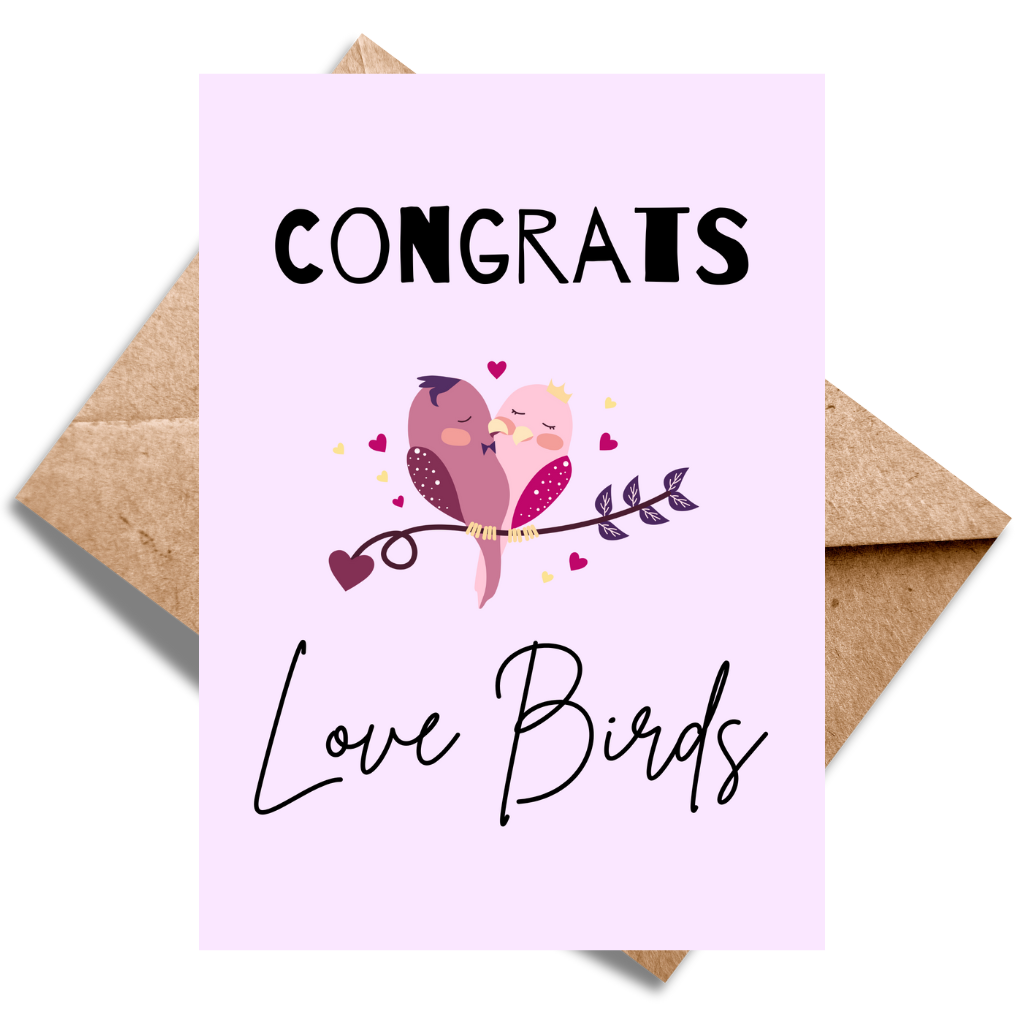 Congrats Love Birds