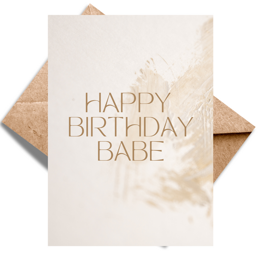 Happy Birthday Babe