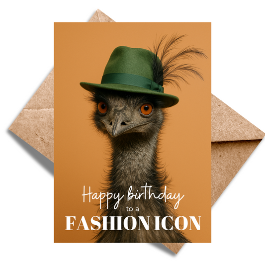 Emu Fashion Icon