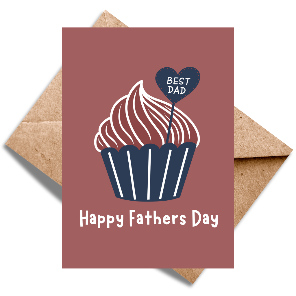 Fathers Day Cupcake