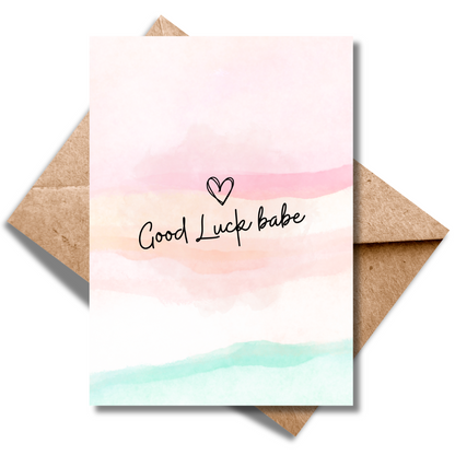 Good Luck Babe