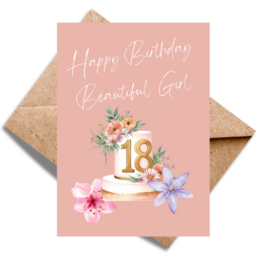 Happy 18th Beautiful Girl