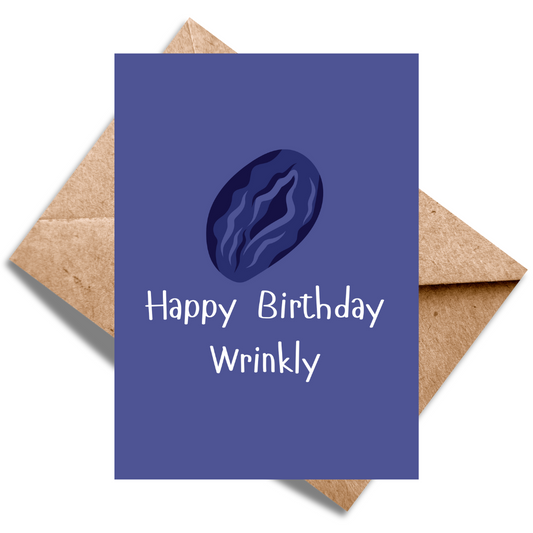 Happy Birthday Wrinkly