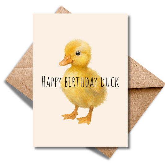 Happy Birthday Duck