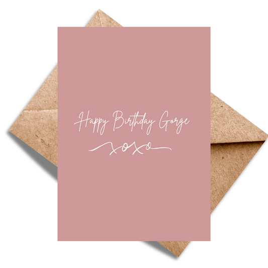 Happy Birthday Gorge