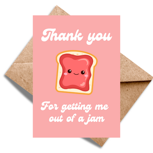 Getting me out of a jam