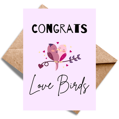 Congrats Love Birds