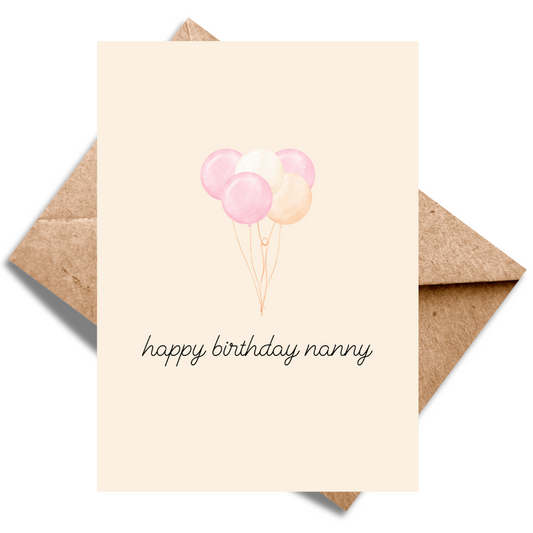 Happy Birthday Nanny