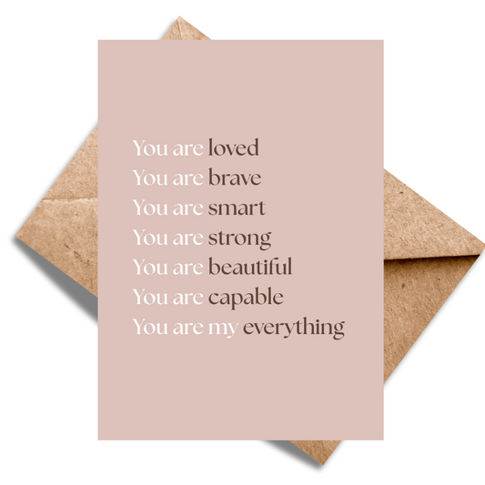 You are...